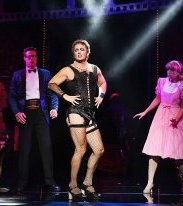 Excited: Craig took to Twitter on Tuesday ahead of the opening night and said: 'Ready for a wild n' wacky week!!!! #rockyhorrorau'