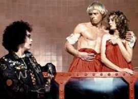 Rocky Horror Picture Show - Frank confronts Rocky and Janet Frank confronts Janet and Rocky.