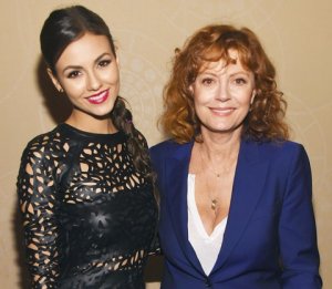 Victoria Justice and Susan Sarandon