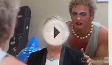 Craig McLachlan gives Amanda Keller a Rocky Horror make over