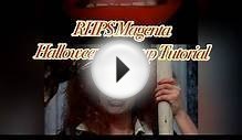 Rocky Horror Picture Show - Magenta Halloween Makeup Tutorial